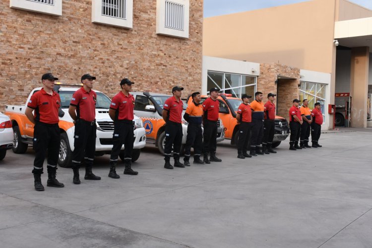 San Juan se solidariza con El Bolsón: bomberos y protección civil viajan para combatir incendios forestales