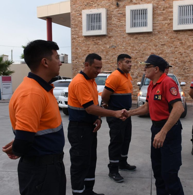 San Juan se solidariza con El Bolsón: bomberos y protección civil viajan para combatir incendios forestales