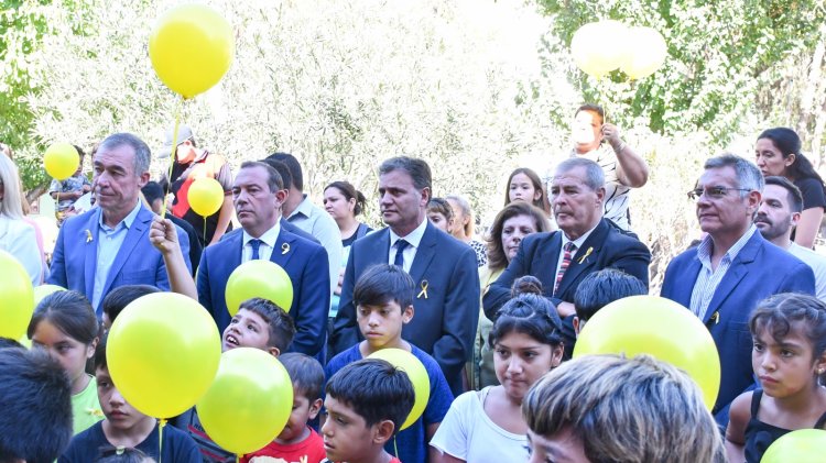 Suelta de Globos en el Día mundial de la lucha contra el cáncer infantil