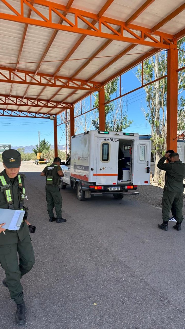 San Juan realizó por primera vez el traslado terrestre de un paciente por el Paso Internacional de Agua Negra