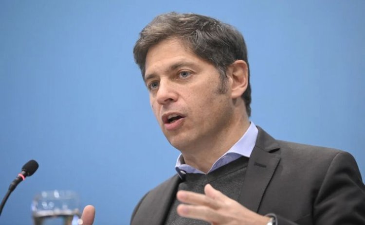 Kicillof dijo que el Presidente fue "promotor de una estafa mundial"