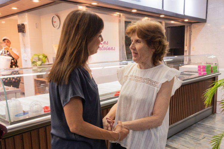 Susana Laciar recorrió las obras que mejoran el ingreso a la Ciudad