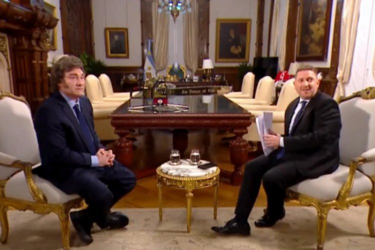 Lo que no se vio de la entrevista de Javier Milei con Jonatan Viale