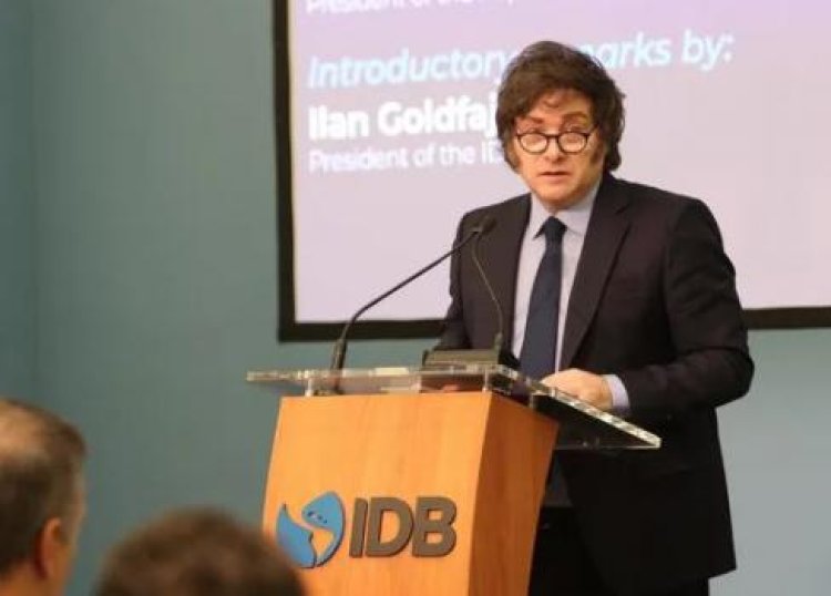 Las principales frases de Javier Milei ante el BID en Estados Unidos
