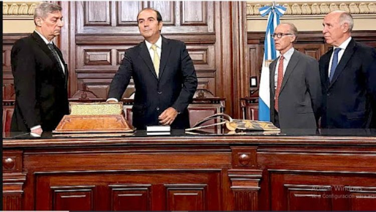 La Corte Suprema le tomó juramento a Manuel García Mansilla