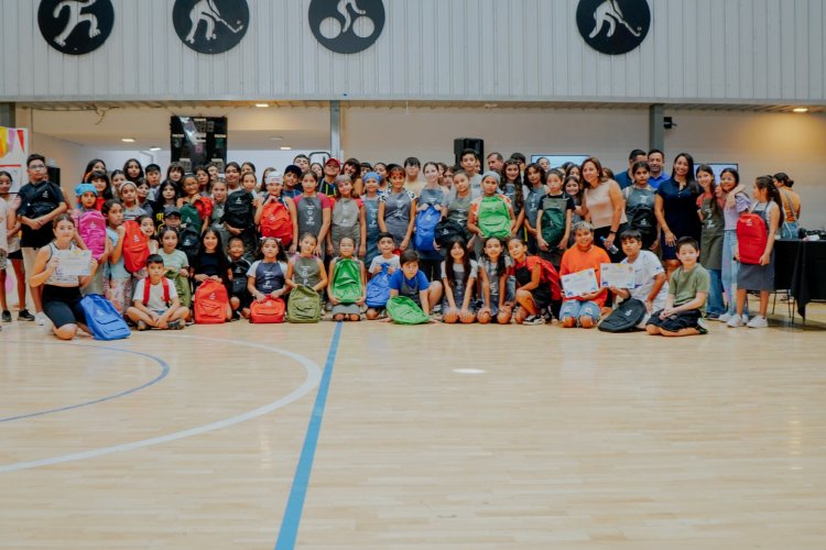 Chicos y chicas de Pocito disfrutaron del cierre de actividades del programa "Verano en Acción"