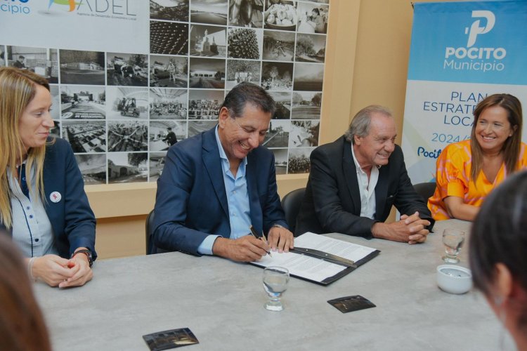 Pocito firmó un convenio con la Fundación del Sanatorio Argentino para promover la prevención de enfermedades