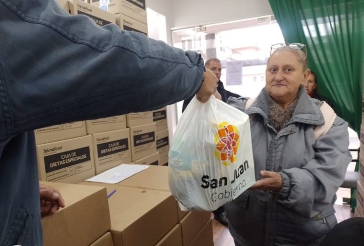 Cronograma de entrega de módulos alimentarios para personas con diabetes
