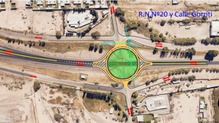 En una intersección clave evalúan la construcción de una rotonda