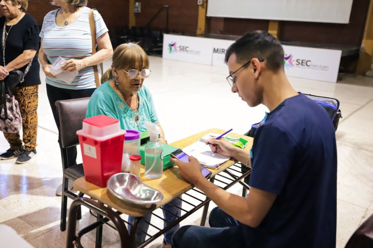 Prevención cardiovascular en el cruce de las peatonales