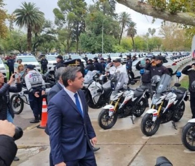 Orrego anunció importante inversión en seguridad