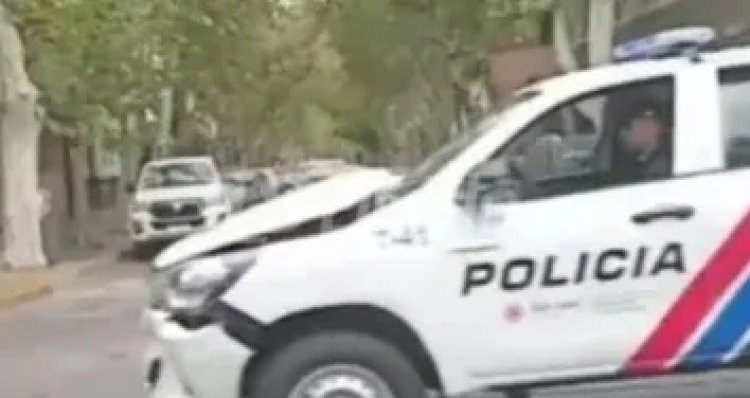 Investigan responsabilidad del choque en cadena entre patrulleros