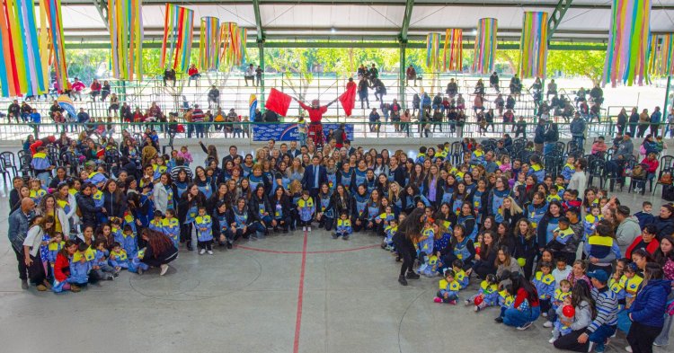 Santa Lucía comenzó un nuevo año en sus Jardines municipales