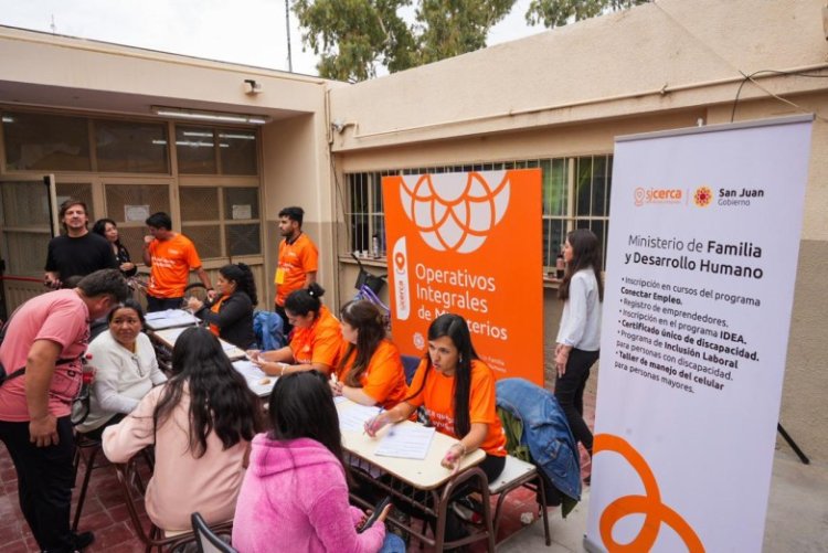 Se lanzó el Operativo Integral San Juan Cerca en el departamento 25 de Mayo