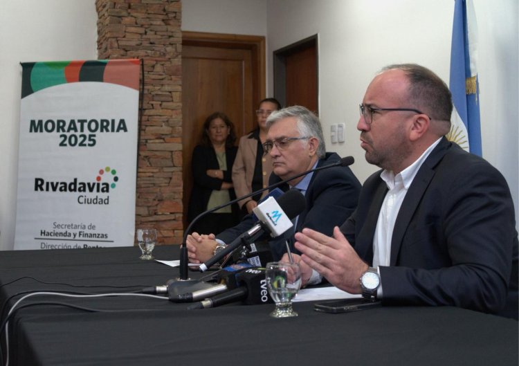 Rivadavia lanza Moratoria con importantes descuentos