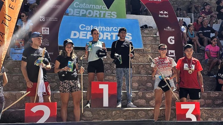 El trail de San Juan sobresalió en Las Vallas Sky Running en Catamarca
