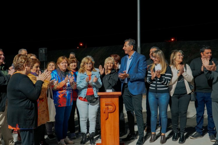 Remodelan la plaza del Barrio Chubut en Carpintería