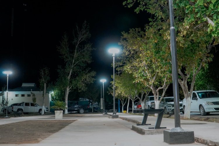 Remodelan la plaza del Barrio Chubut en Carpintería