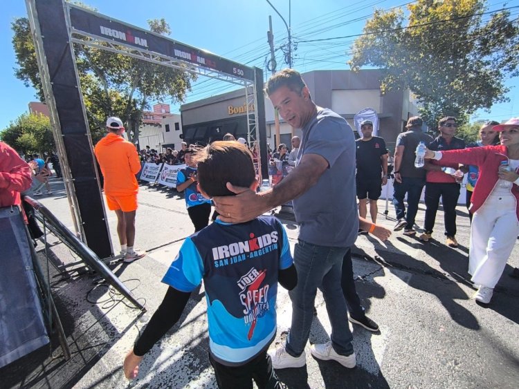 El Ironman Kids se llevó las miradas en el centro sanjuanino