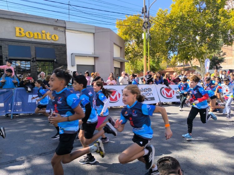 El Ironman Kids se llevó las miradas en el centro sanjuanino