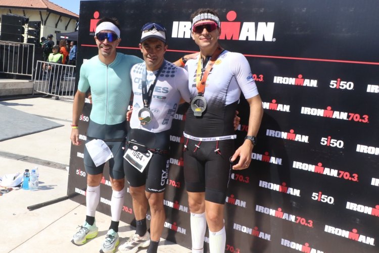 Fiesta total con el Ironman en San Juan ante una multitud