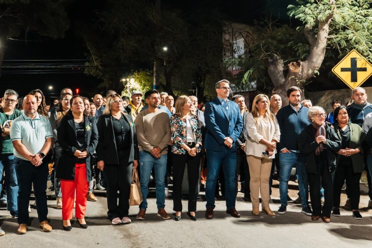Rawson inauguró obras de puesta en valor en el Barrio Residencial Obrero