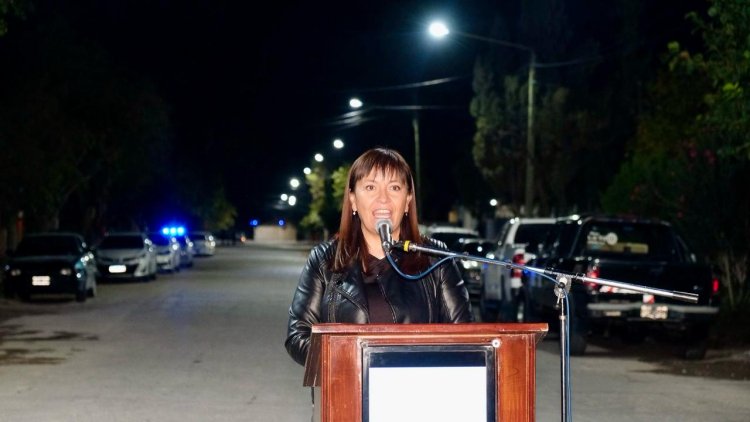 Una transitada arteria junto a cinco lugares chimberos ya tienen su nueva iluminación led