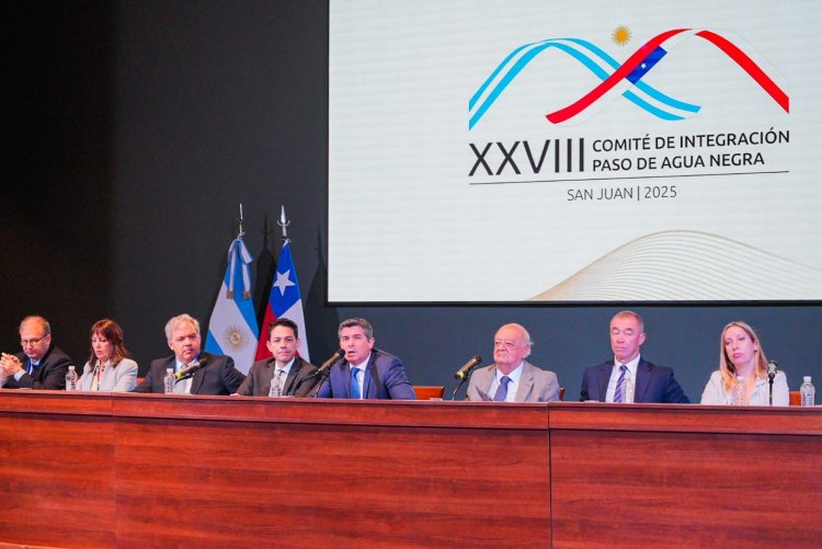 Orrego presidió la apertura del XXVIII Comité de Integración Paso de Agua Negra