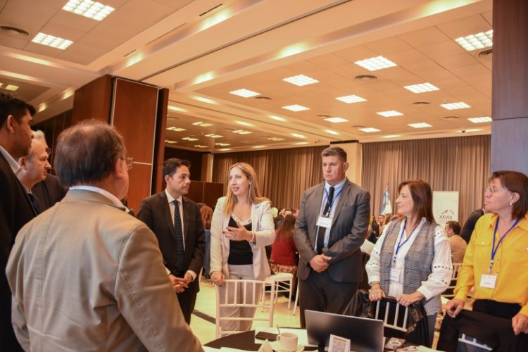 Autoridades recorrieron las comisiones del XXVIII Comité de Integración Paso de Agua Negra