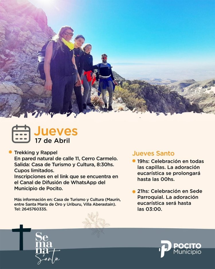 Descubrí Pocito en Semana Santa