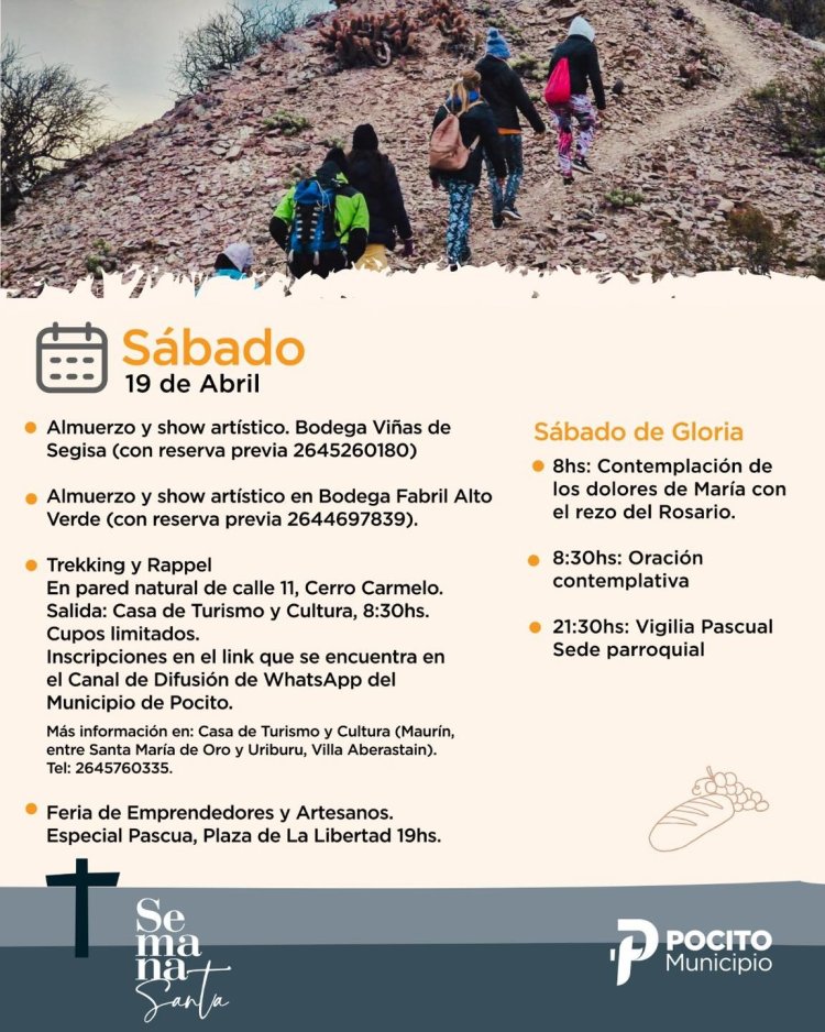 Descubrí Pocito en Semana Santa