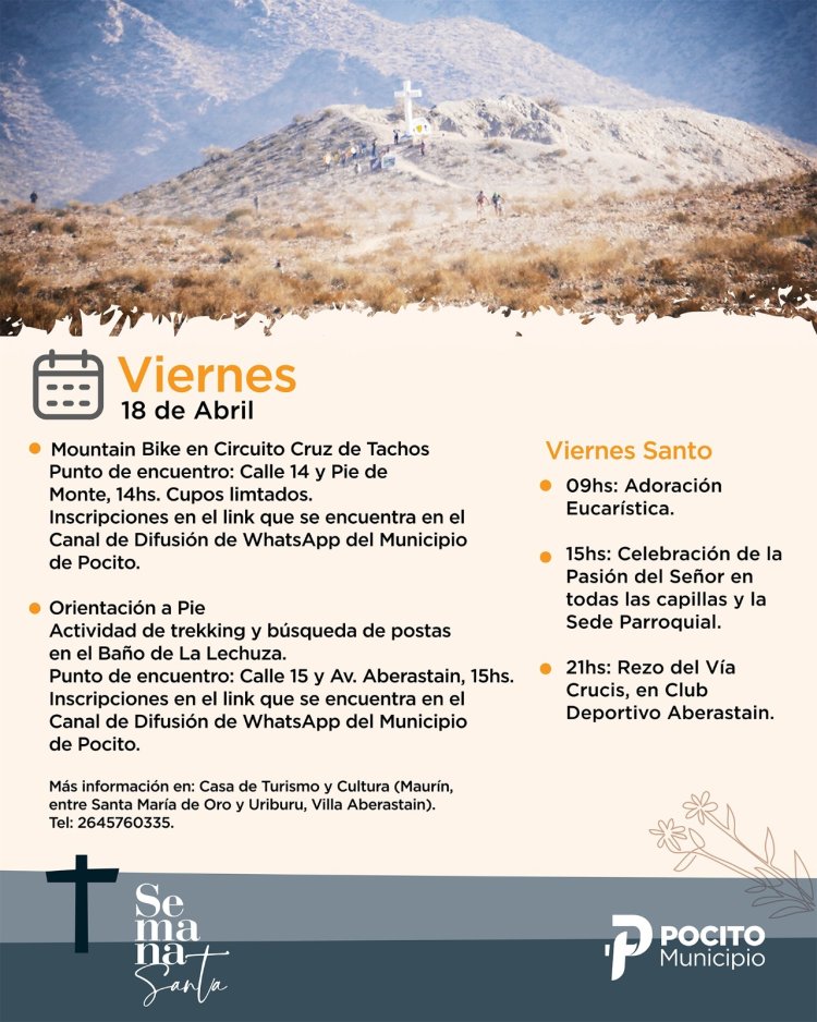 Descubrí Pocito en Semana Santa