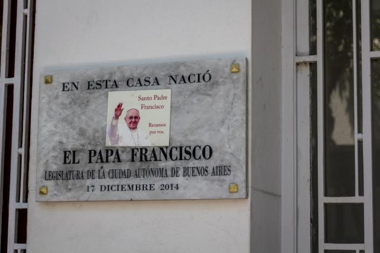 Quieren declarar como patrimonio arquitectónico la casa en la que nació el papa Francisco