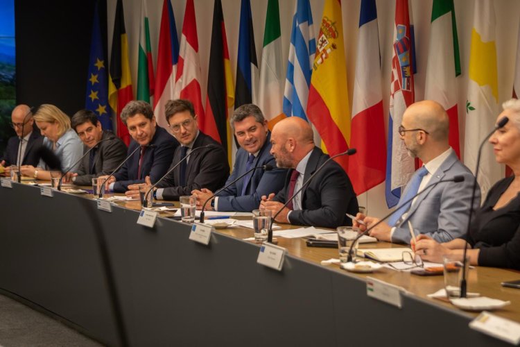 Orrego presentó el potencial de San Juan ante diplomáticos de 22 países de la Unión Europea