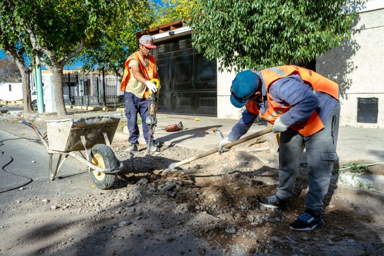 Rivadavia avanza con más obras que transforman cada rincón del departamento