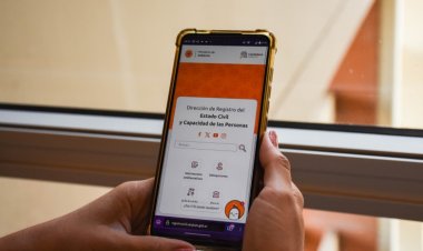 Así funciona la web del Registro Civil