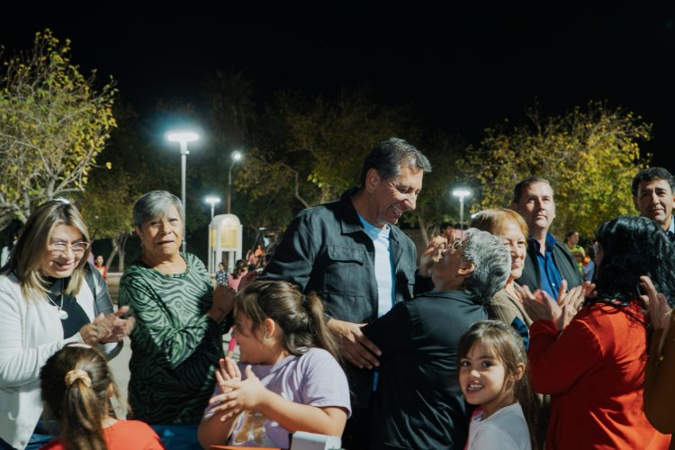Vecinos del Barrio Cooperativa Laprida ya tienen la plaza totalmente renovada