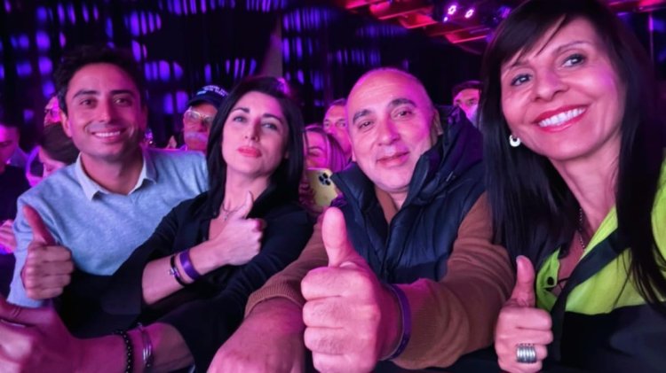 El diputado Peluc participó de los festejos en CABA