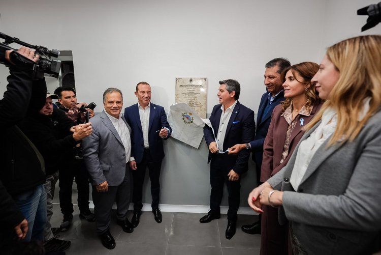 Orrego encabezó la inauguración del renovado centro de salud Dr. Alonso Fuego en Pocito