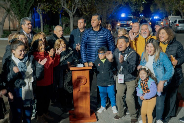 Pocito recuperó un nuevo espacio verde