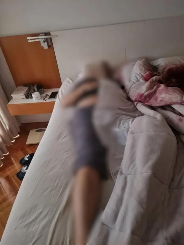 Así encontró la policía la escena del crimen en la masacre de Villa Crespo