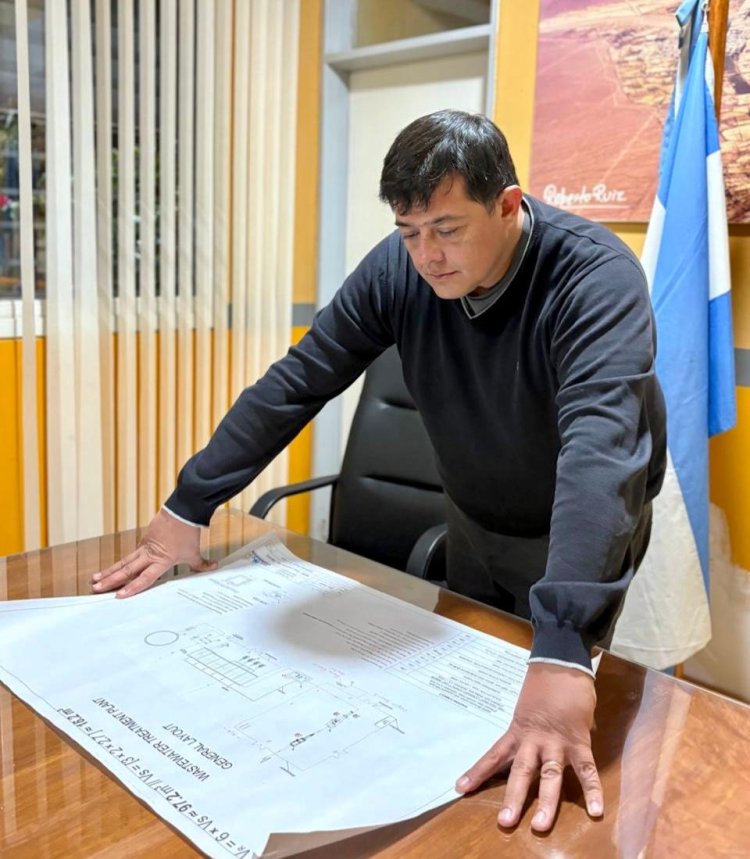 Obra clave para Niquivil: proyecto de planta de tratamiento de efluentes en marcha