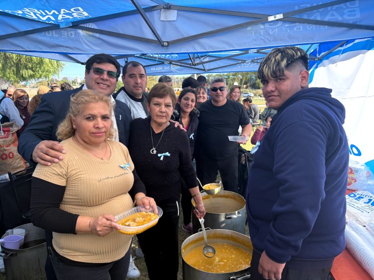 9 de Julio celebró en Fiorito el Día de la Patria