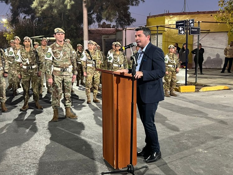 Inauguraron obras de repavimentación en una importante villa de Rivadavia