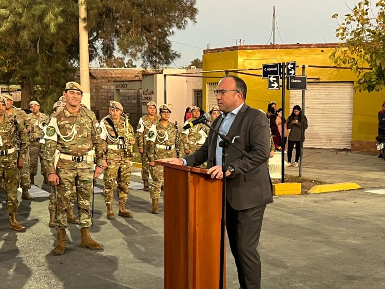 Inauguraron obras de repavimentación en una importante villa de Rivadavia
