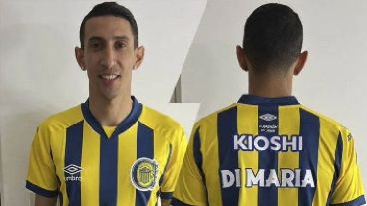 Ángel Di María regresa a Rosario Central y emociona al pueblo canalla
