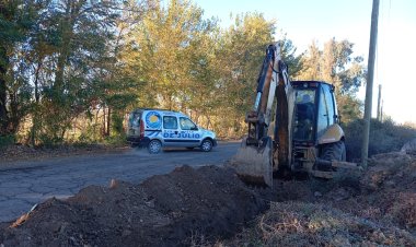9 de Julio avanza con trabajos de canalización y desagues en el Barrio Torino