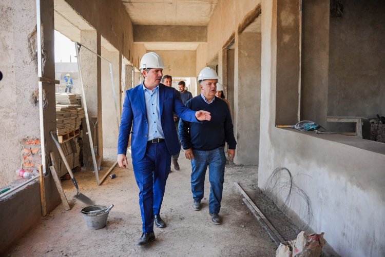 Orrego recorrió las obras de la esperada EPET 4