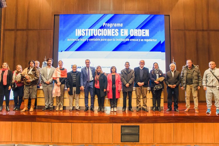 Presentaron el Programa Instituciones en Orden