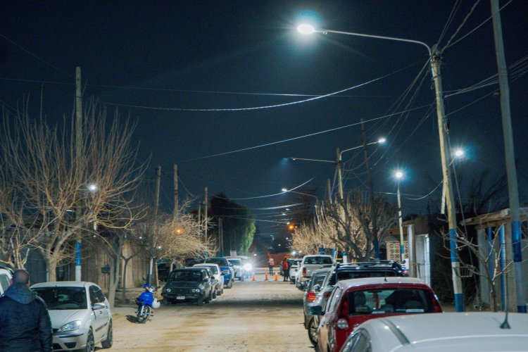 Pocito sigue inaugurando obras